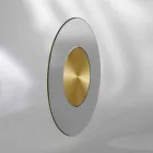 projektant lustro ściany nośnej z MDF Malva Viadurini