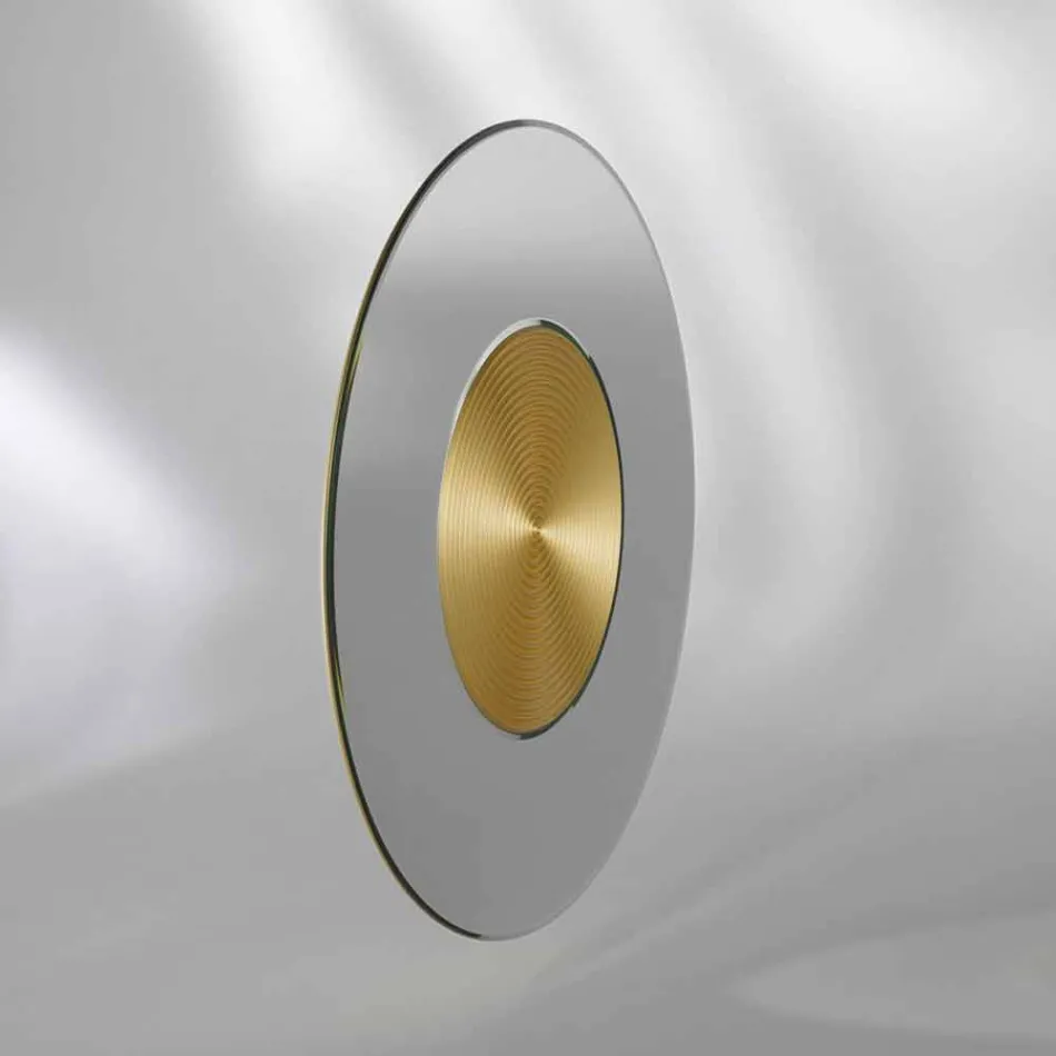 projektant lustro ściany nośnej z MDF Malva Viadurini