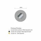 projektant lustro ściany nośnej z MDF Malva Viadurini