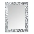 Lustro ścienne z ręcznie zdobionego drewna Made in Italy - Niagara Viadurini