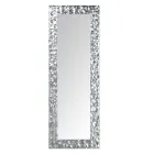 Lustro ścienne z ręcznie zdobionego drewna Made in Italy - Niagara Viadurini