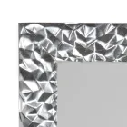 Lustro ścienne z ręcznie zdobionego drewna Made in Italy - Niagara Viadurini