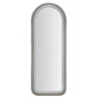 Lustro ścienne z MDF pokryte aksamitem z łukowatym blatem - Jessica Viadurini