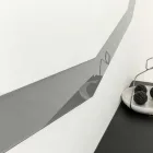 Lustro ścienne w kształcie ze szklaną ramą Made in Italy - chlor Viadurini