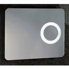 Nowoczesny design lusterko do makijażu, oświetlenie LED, Maren Viadurini