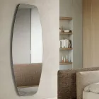 Podłużne lustro w trzech wariantach kolorystycznych Wyprodukowano we Włoszech - Silea Viadurini