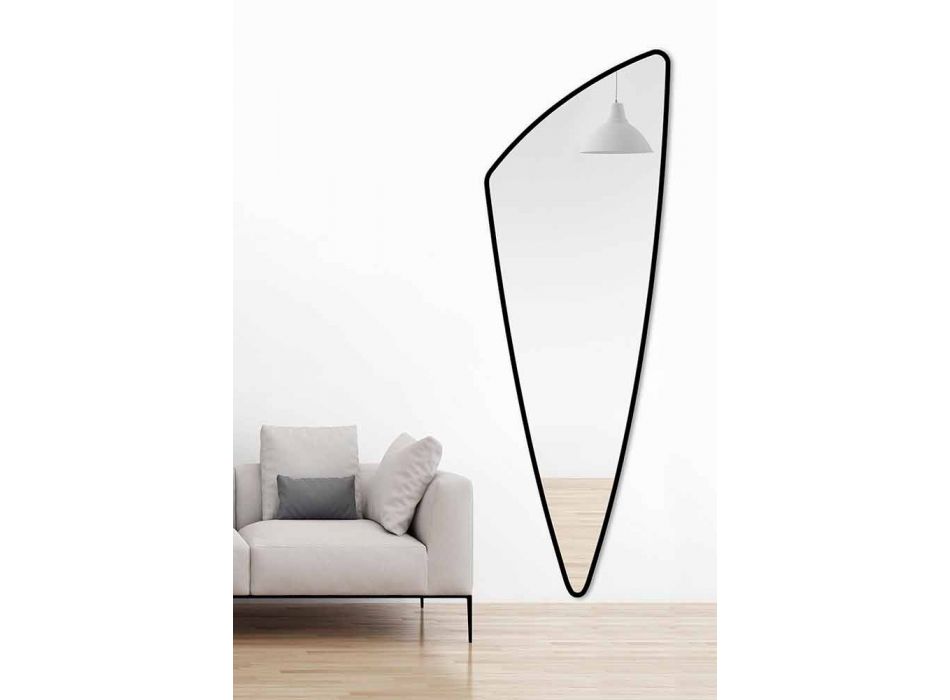 Długie i nowoczesne lustro ścienne w 4 kolorach - Spino Viadurini