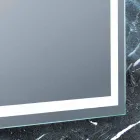 Nowoczesny design lustra łazienkowego z oświetleniem LED Paco Viadurini