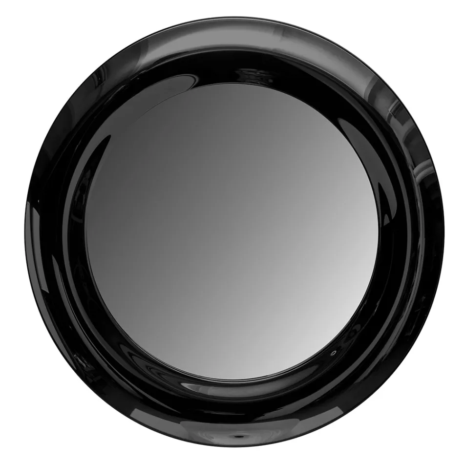 Lustro szklane gięte z podświetlanymi diodami LED - Excelsior Viadurini