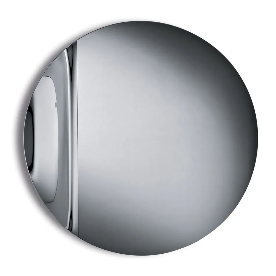 Lustro ze szkła topionego Wave Fused Glass wyprodukowane we Włoszech - Candida Viadurini