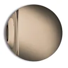 Lustro ze szkła topionego Wave Fused Glass wyprodukowane we Włoszech - Candida Viadurini