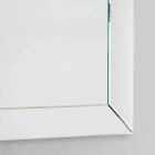 Zroszony lustro o nowoczesnej krawędzi, H120 x L120cm, Dedalo Viadurini