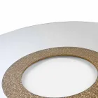 Okrągłe lustro o nowoczesnym wyglądzie wykonane we Włoszech Aris Viadurini