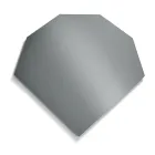 Lustro w kształcie litery L dostępne w 2 kolorach i 2 rozmiarach - Bonella Viadurini