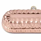 Owalna Forma na Śliwkę z Ręcznie Ocynowanej Miedzi 30x11 - Gianclaudio Viadurini