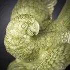 Ceramiczna figurka w kształcie papugi wykonana ręcznie we Włoszech - Pagallo Viadurini