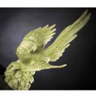 Ceramiczna figurka w kształcie papugi wykonana ręcznie we Włoszech - Pagallo Viadurini