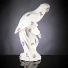 Ręcznie wykonana ceramiczna figurka w kształcie papugi Made in Italy - Pagallo Viadurini
