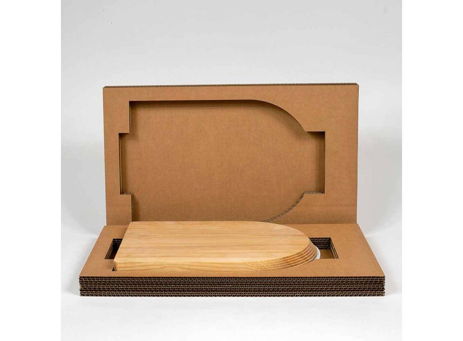 Deska do krojenia i akcesoria kuchenne z marmuru, drewna i stali Luxury Design - Icaro Viadurini