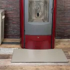 Mata skórzana do kominka / pieca Cleo Made in Italy Viadurini