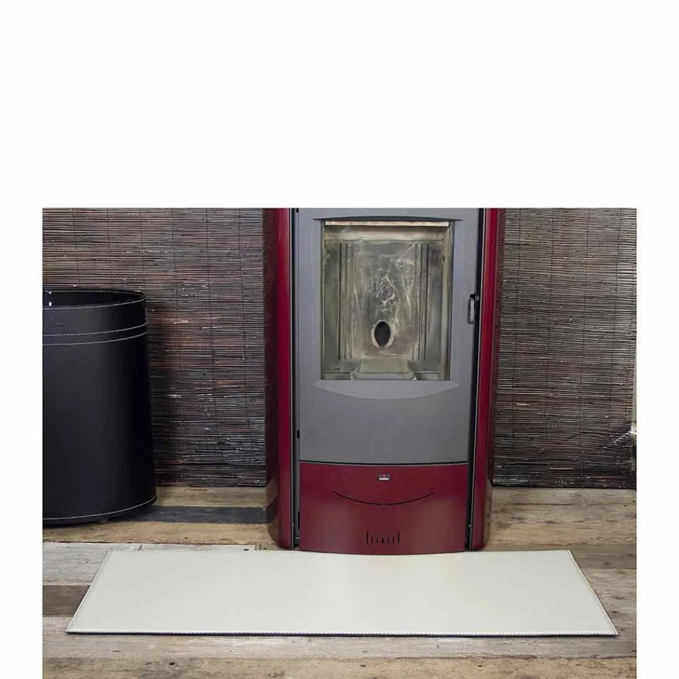 Skórzana mata do kominka / pieca Rio Made in Italy Viadurini