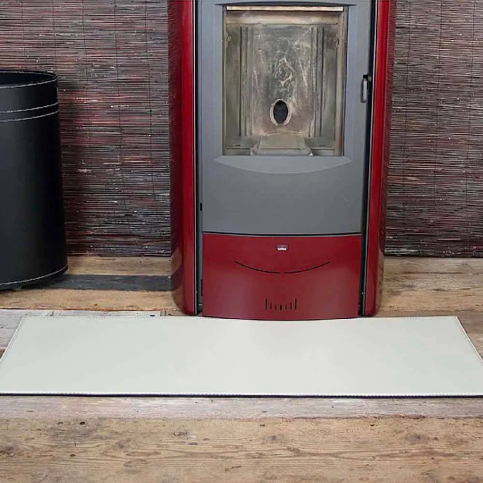 Skórzana mata do kominka / pieca Rio Made in Italy Viadurini