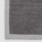 Prostokątny dywanik łazienkowy z kolorowej gąbki w stylu Shabby Chic - Ginova Viadurini