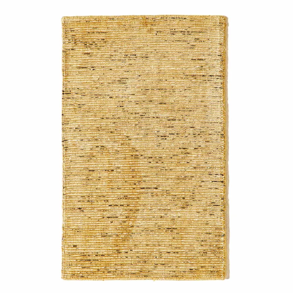 Dywan do salonu z bawełny, wiskozy i wełny. Wyprodukowany na ręcznym krośnie - Melita Viadurini