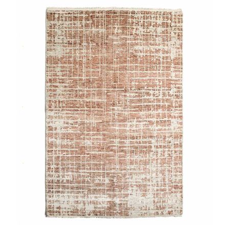 Nowoczesny, ręcznie tkany dywanik do salonu z wełny i bawełny - Neppo Viadurini
