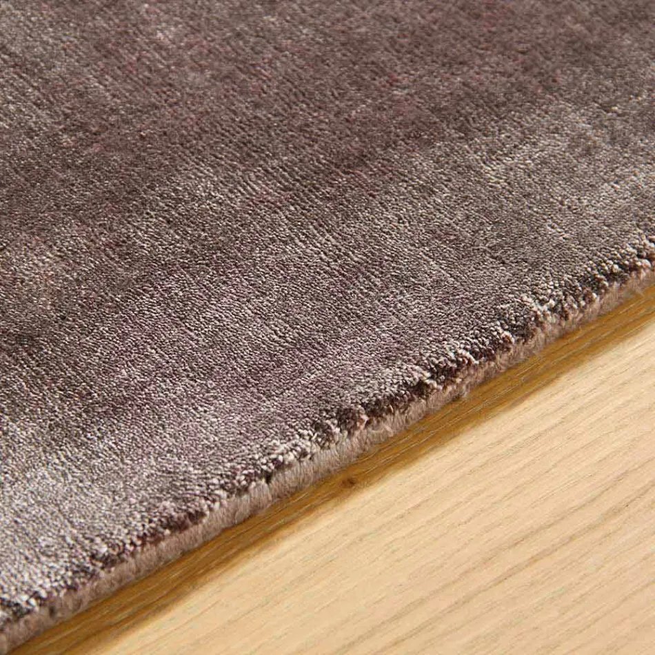 Duży kolorowy nowoczesny jedwabny dywan - Outlook Viadurini