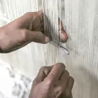 Ręcznie robiony dywan tkany w Indiach Wysokiej jakości wełna i jedwab bambusowy - Anella Viadurini