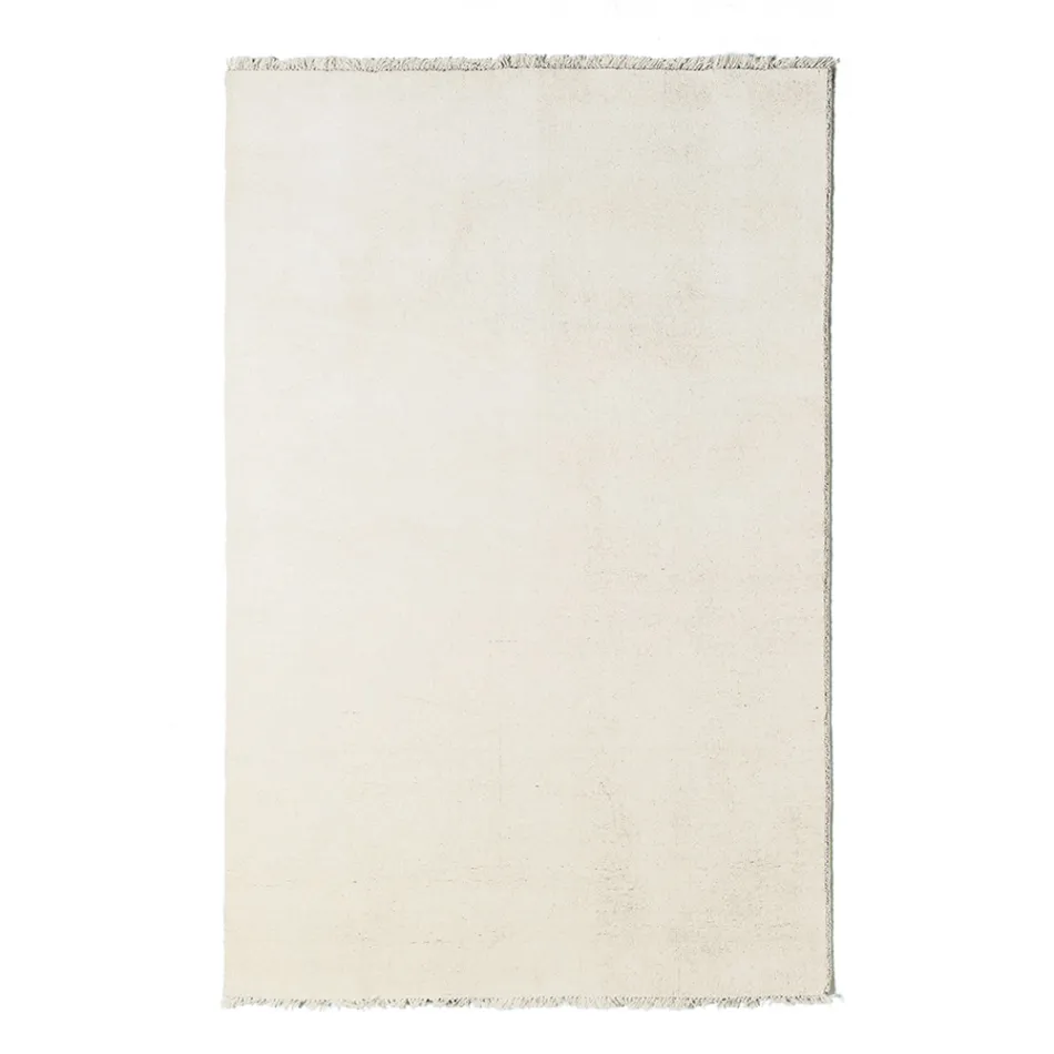 Nowoczesny dywanik do salonu o wszechstronnym designie, wykonany w 100% z wełny - Pepita Viadurini