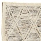 Nowoczesny dywan z wełny i bawełny Ivory z fantazją do salonu - Peppo Viadurini