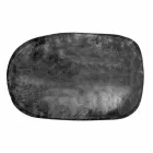 Owalny dywan do salonu z poliamidu z nadrukiem cyfrowym - Palmer Viadurini