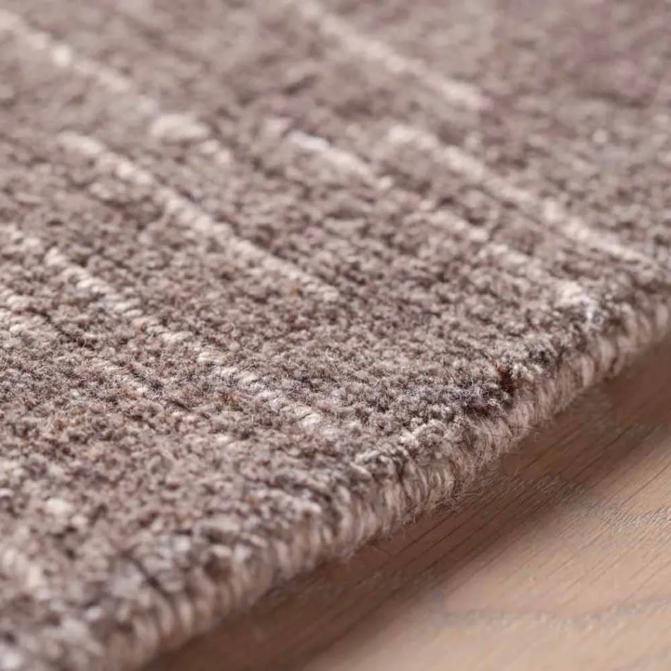 Dywan w paski o nowoczesnym, kolorowym i dużym wyglądzie do salonu - kolka Viadurini