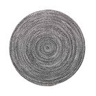Nowoczesny okrągły dywan do salonu z ręcznie tkanej bawełny – Redondo Viadurini