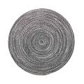 Nowoczesny okrągły dywan do salonu z ręcznie tkanej bawełny - Redondo
