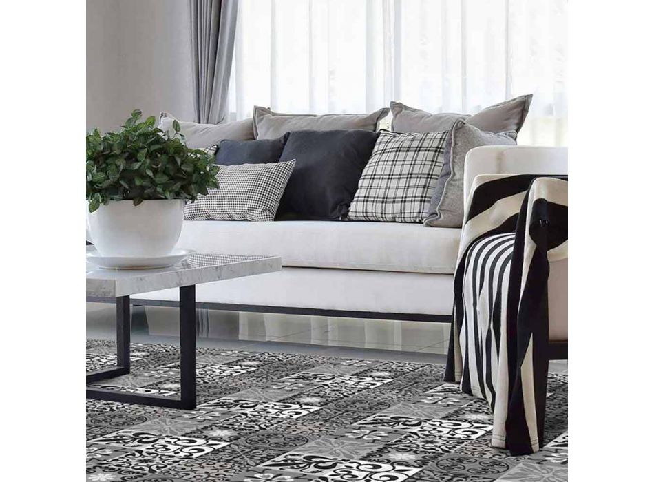Zaprojektuj dywan do salonu z PVC i poliestru z Fantasy - Pita Viadurini
