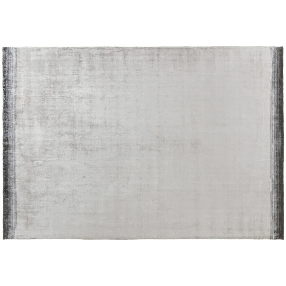 Ręcznie robiony dywan do salonu z wysokiej jakości wiskozy tkanej w Indiach – Bonnet Viadurini