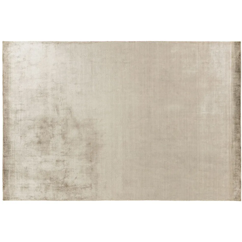 Ręcznie robiony dywan do salonu z wysokiej jakości wiskozy tkanej w Indiach – Bonnet Viadurini