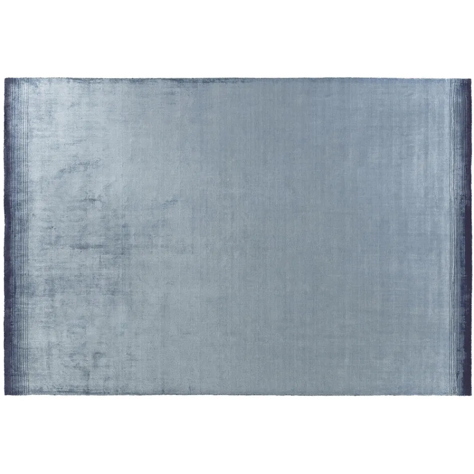 Ręcznie robiony dywan do salonu z wysokiej jakości wiskozy tkanej w Indiach – Bonnet Viadurini