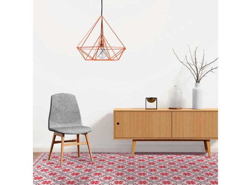 Zaprojektuj dywanik do salonu w prostokątny wzór winylowy - Petunia Viadurini