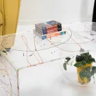 Nowoczesny stół z plexi wykonany we Włoszech, Bolly Viadurini