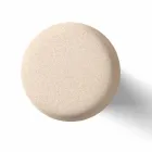 Wysoki okrągły stolik kawowy na zewnątrz z polietylenu i HPL Made in Italy - Desmond Viadurini