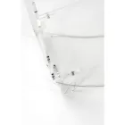 Niski stolik nocny z przezroczystego pleksi Made in Italy - Alamain Viadurini