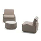 Designerski stolik kawowy na zewnątrz z HPL i polietylenu Wyprodukowano we Włoszech - Belida Viadurini