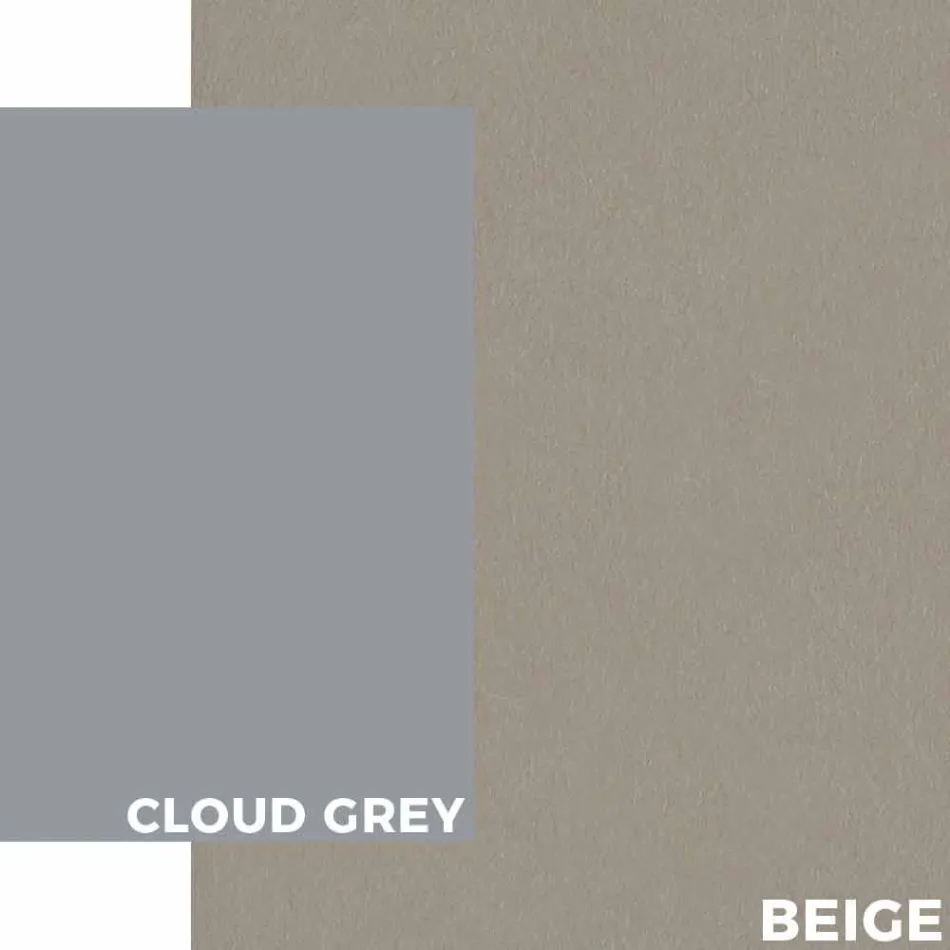 Nowoczesny stolik kawowy z aluminium i laminatu - Carmine2 Viadurini