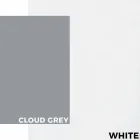 Nowoczesny stolik kawowy z aluminium i laminatu - Carmine2 Viadurini