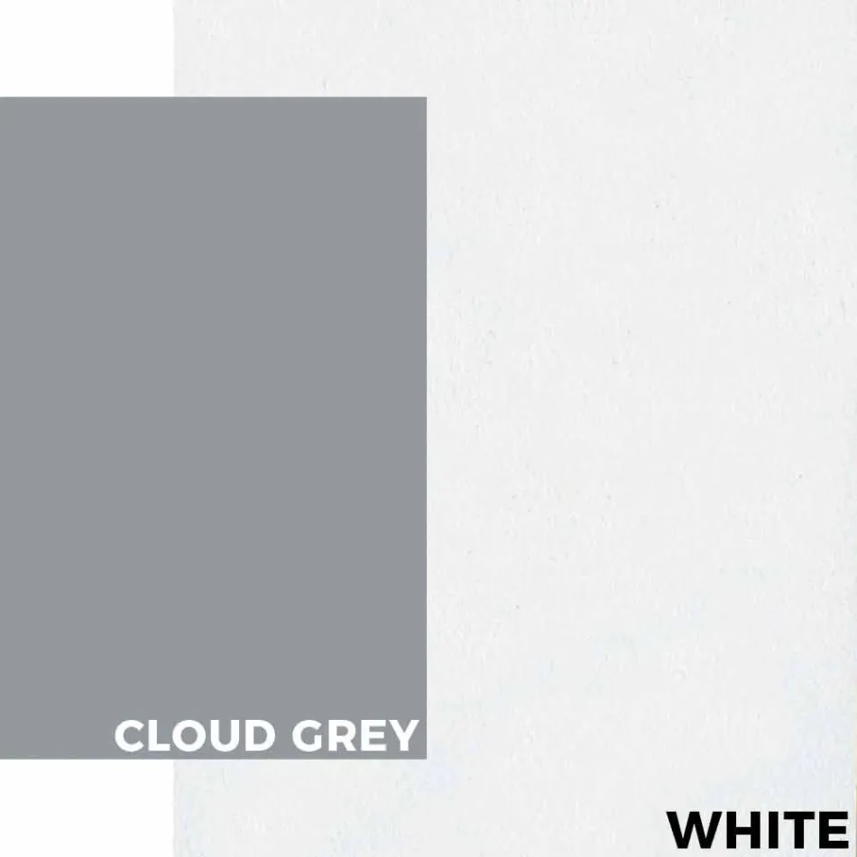 Nowoczesny stolik kawowy z aluminium i laminatu - Carmine2 Viadurini