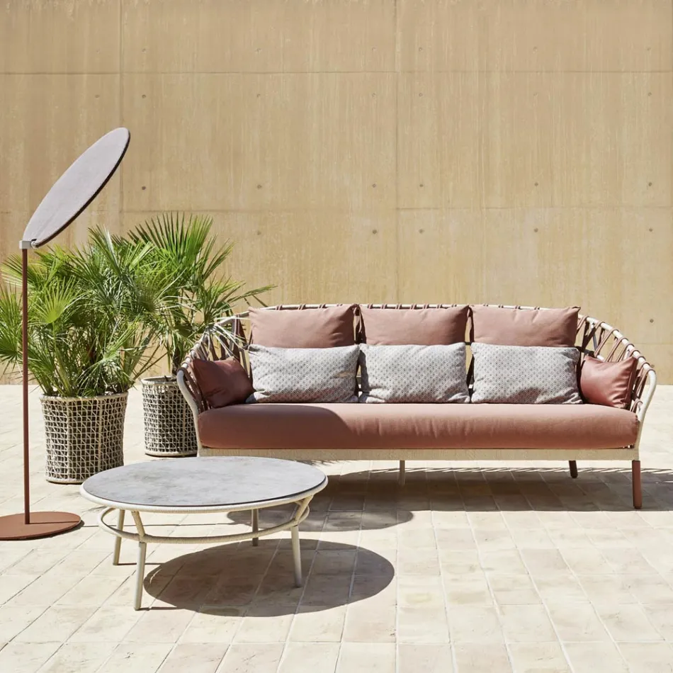 Niski blat Hpl lub ceramiczny Made in Italy - Emmacross by Varaschin Viadurini